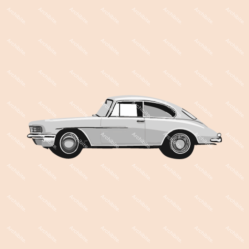 Photoshop Brushes Classic Cars Elevation