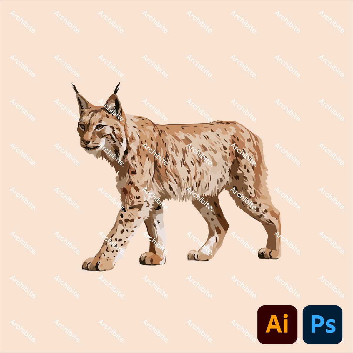 Vector Cutouts - Nordic Forest Animals Elevation
