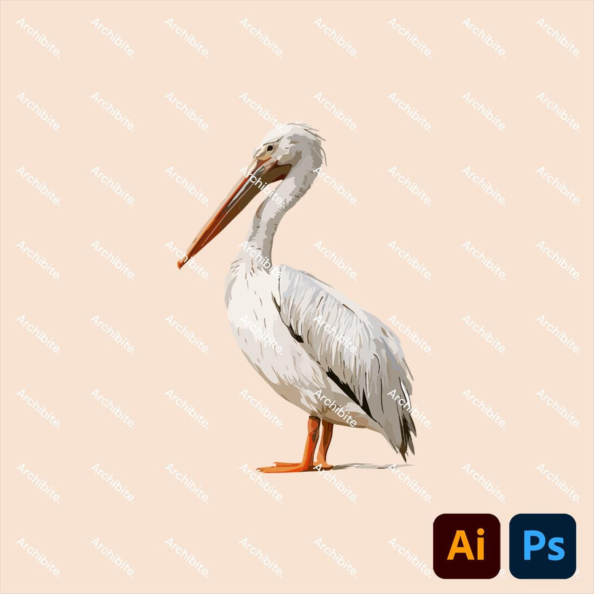Vector Cutouts - Seaside Animals Elevation