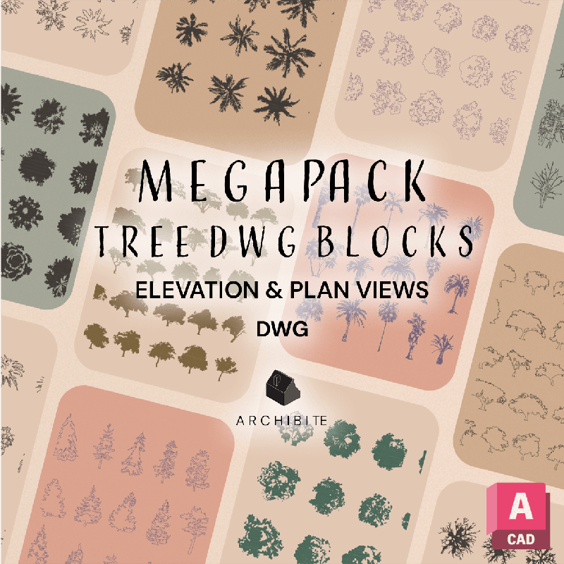 DWG Trees Megapack - Main Image