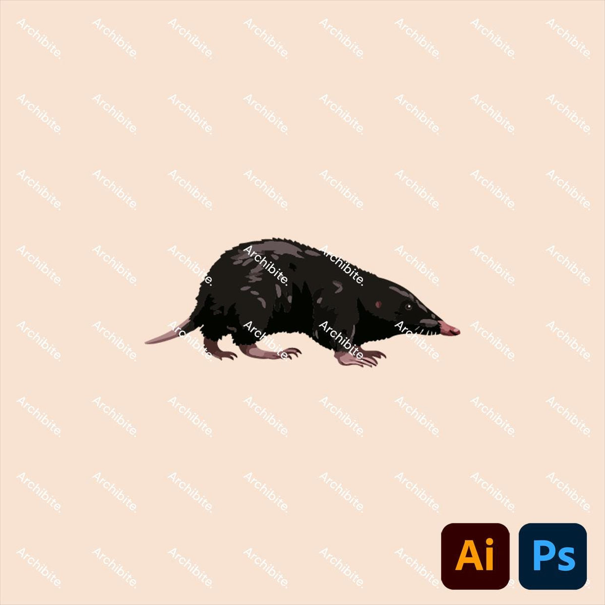 Vector Cutouts - Small Forest Animals Elevation