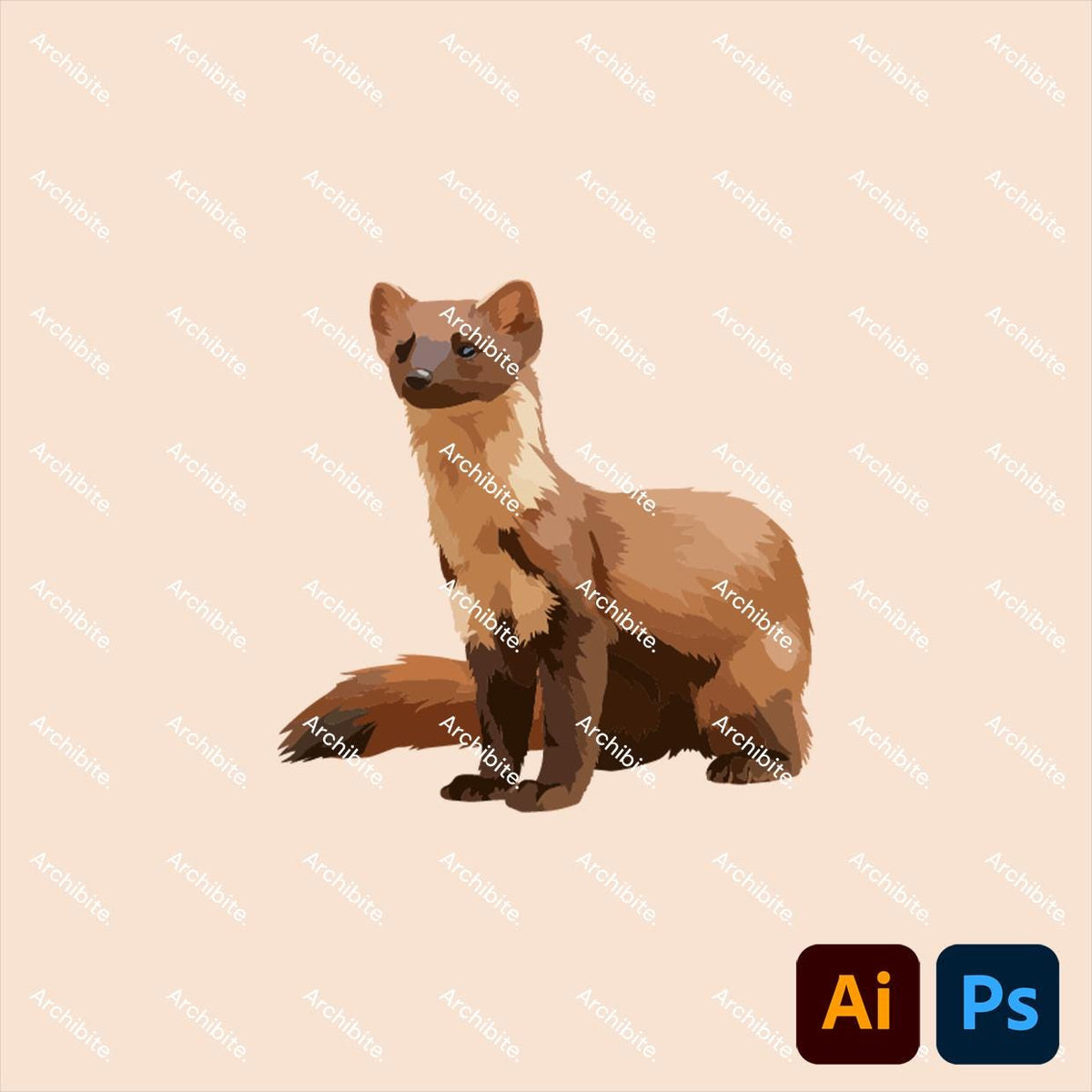 Vector Cutouts - Small Forest Animals Elevation