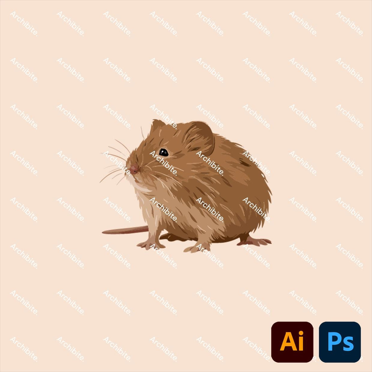 Vector Cutouts - Small Forest Animals Elevation