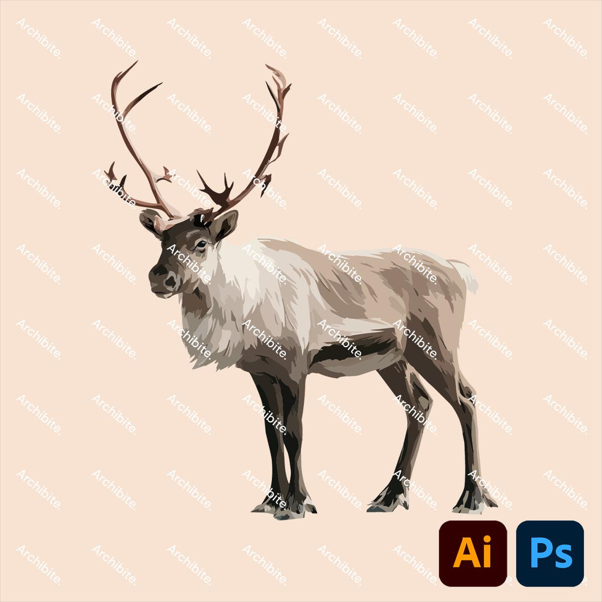 Vector Cutouts - Nordic Forest Animals Elevation