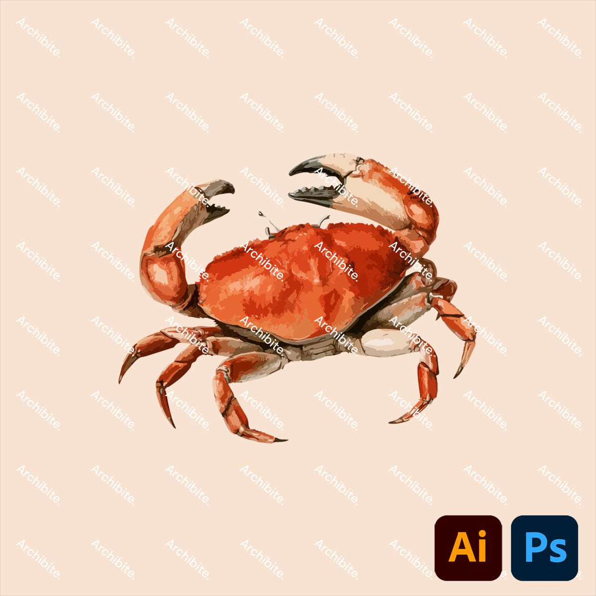 Vector Cutouts - Seaside Animals Elevation