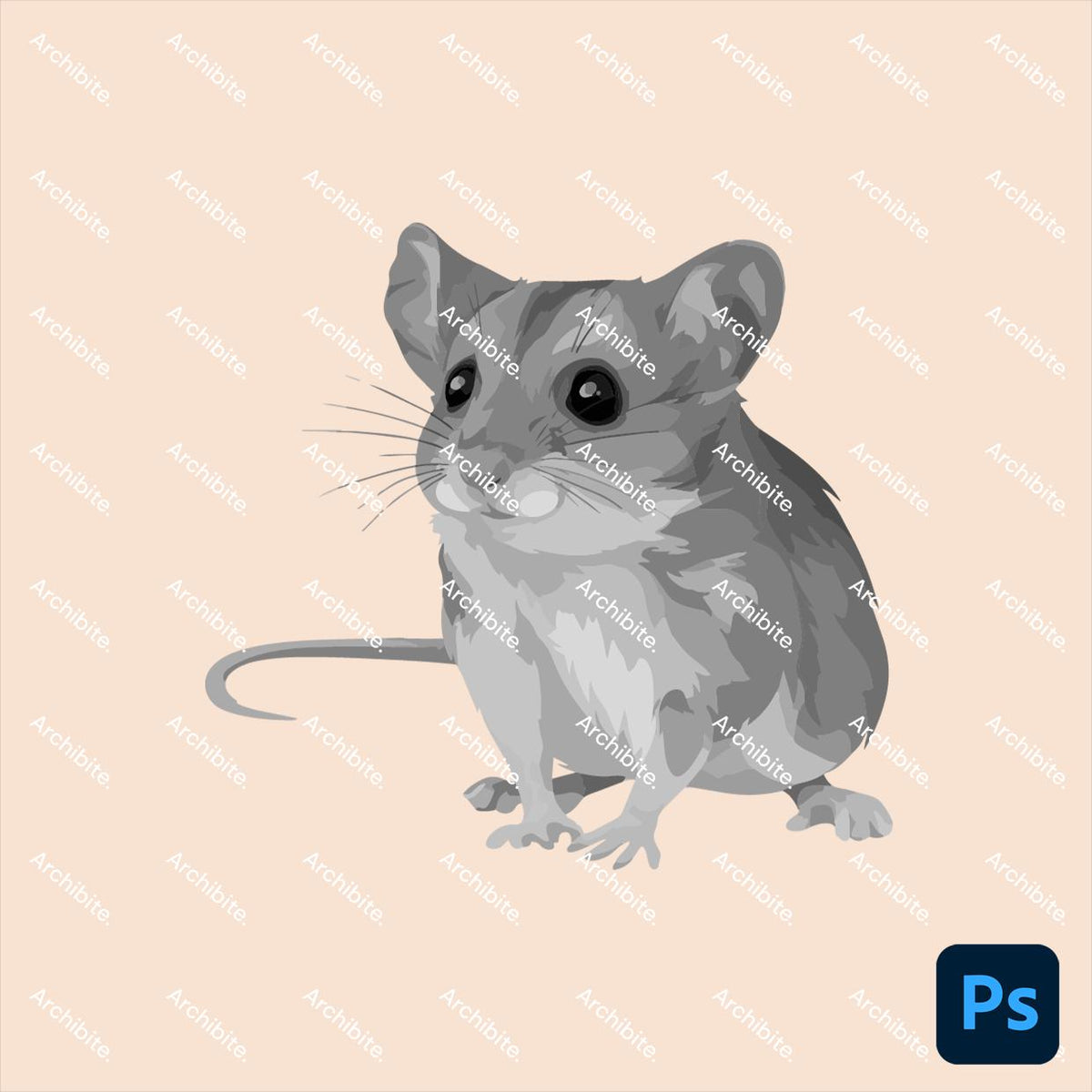 Photoshop Brushes - Small Forest Animals Elevation