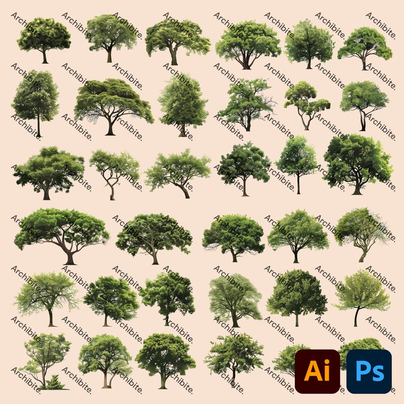 Vector Trees Megapack
