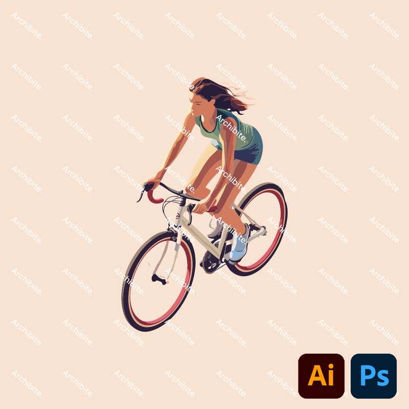 Vector Isometric Casual People