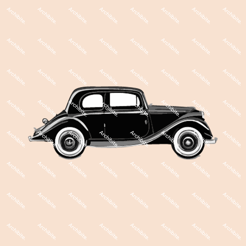 Vector Elevation Classic Cars