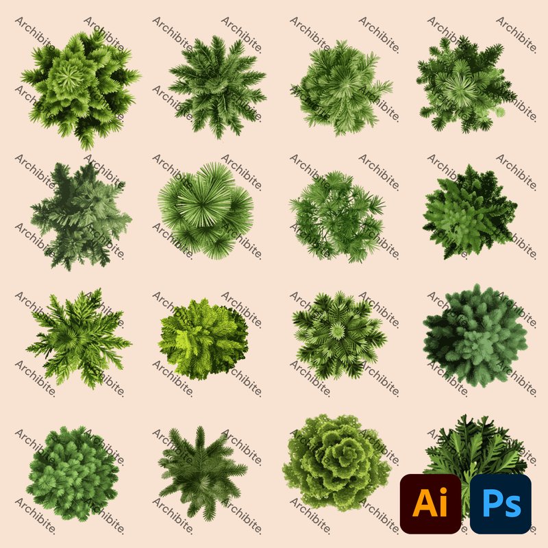 Vector Trees Megapack
