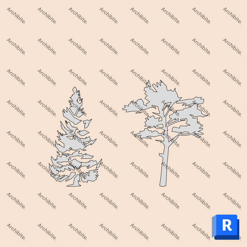 Detail Item Winter Trees Elevation
