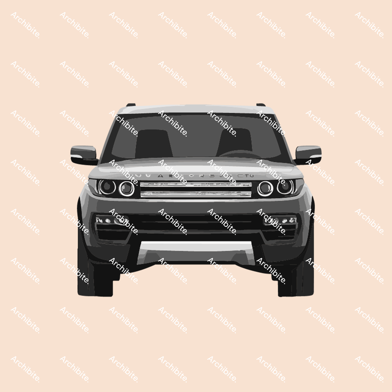 Photoshop Brushes SUV Cars Elevation