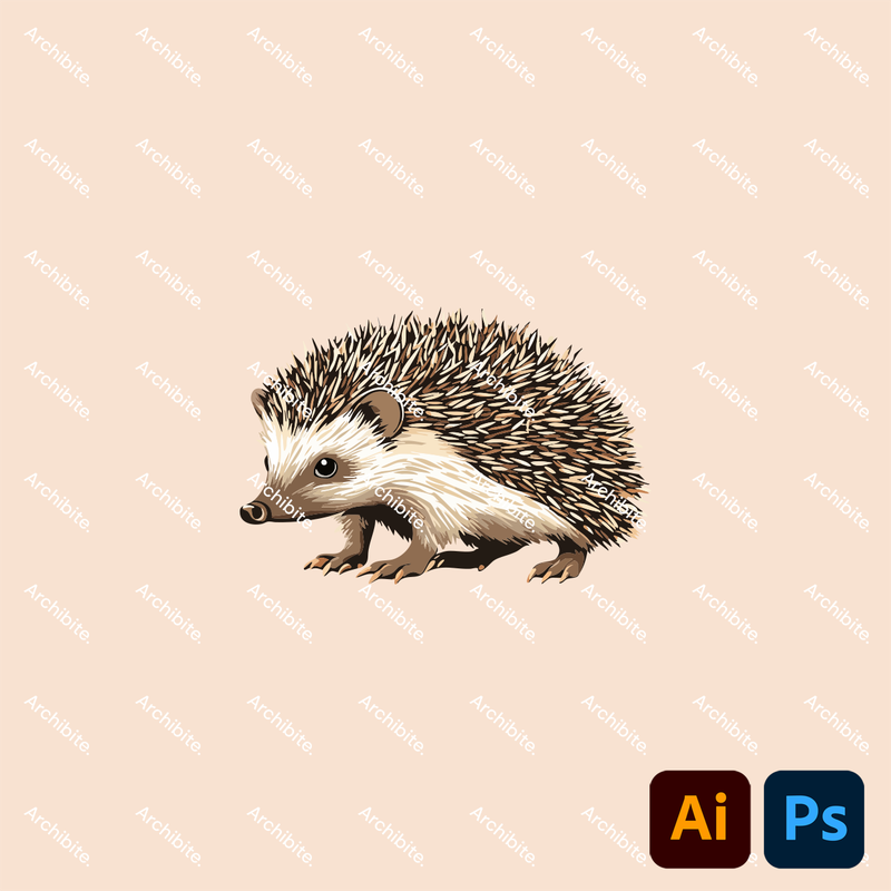 Vector Elevation Common Mammals