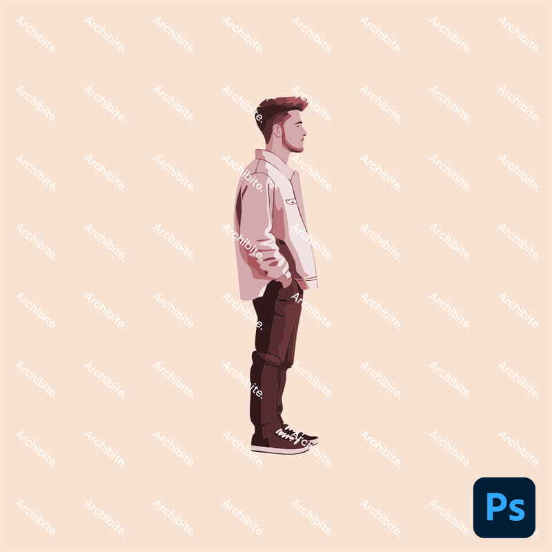 Photoshop Brushes Casual People Elevation