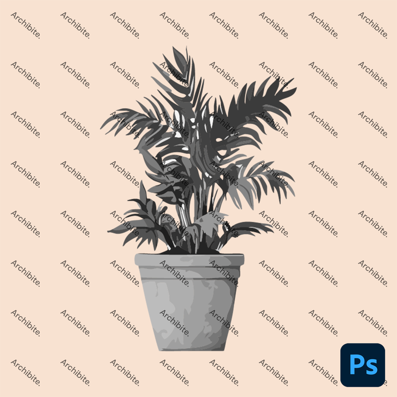 Photoshop Brushes House Plants Elevation