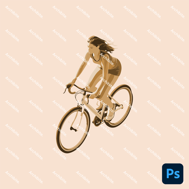 Photoshop Brushes Isometric Casual People