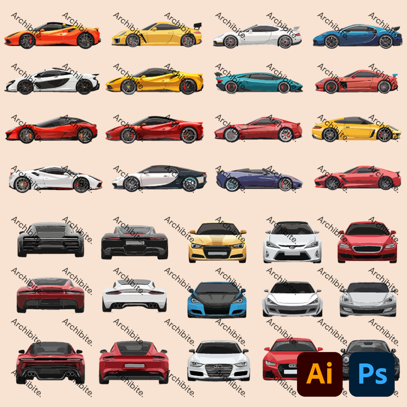 Vector Cars Megapack