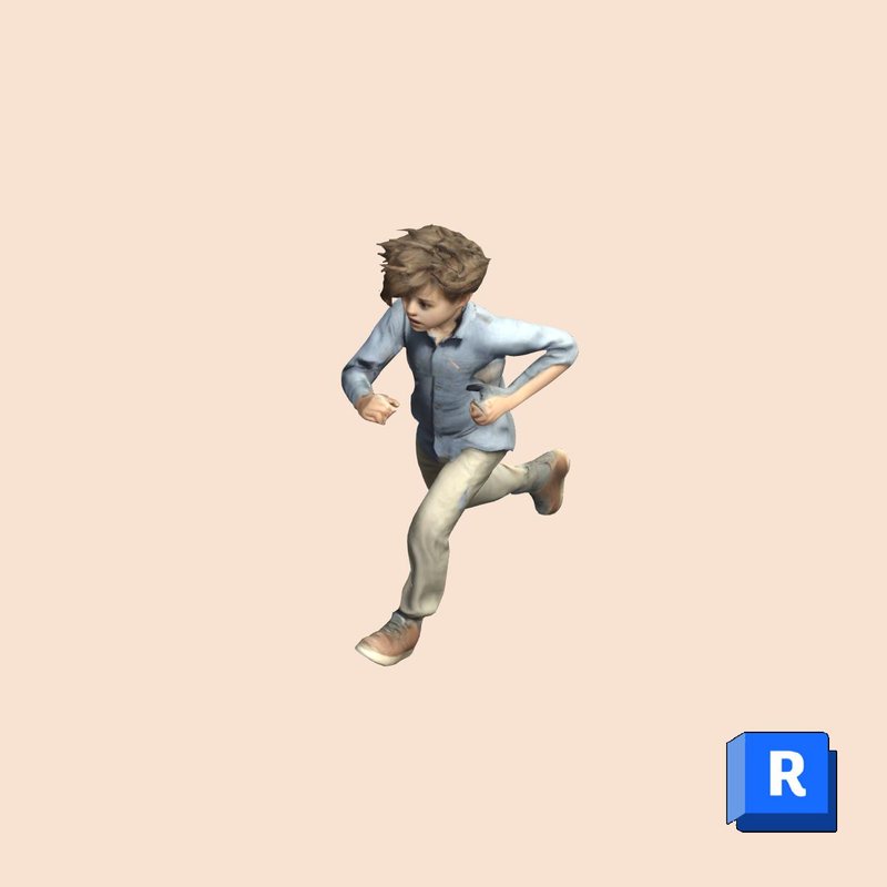 Revit Entourage Kids Textured