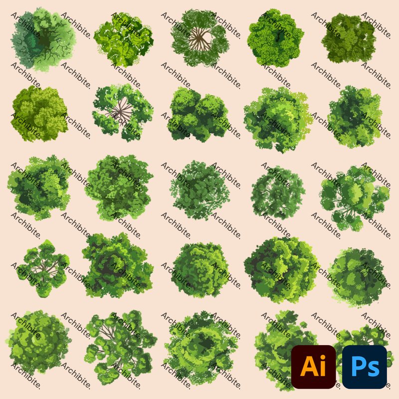 Vector Trees Megapack