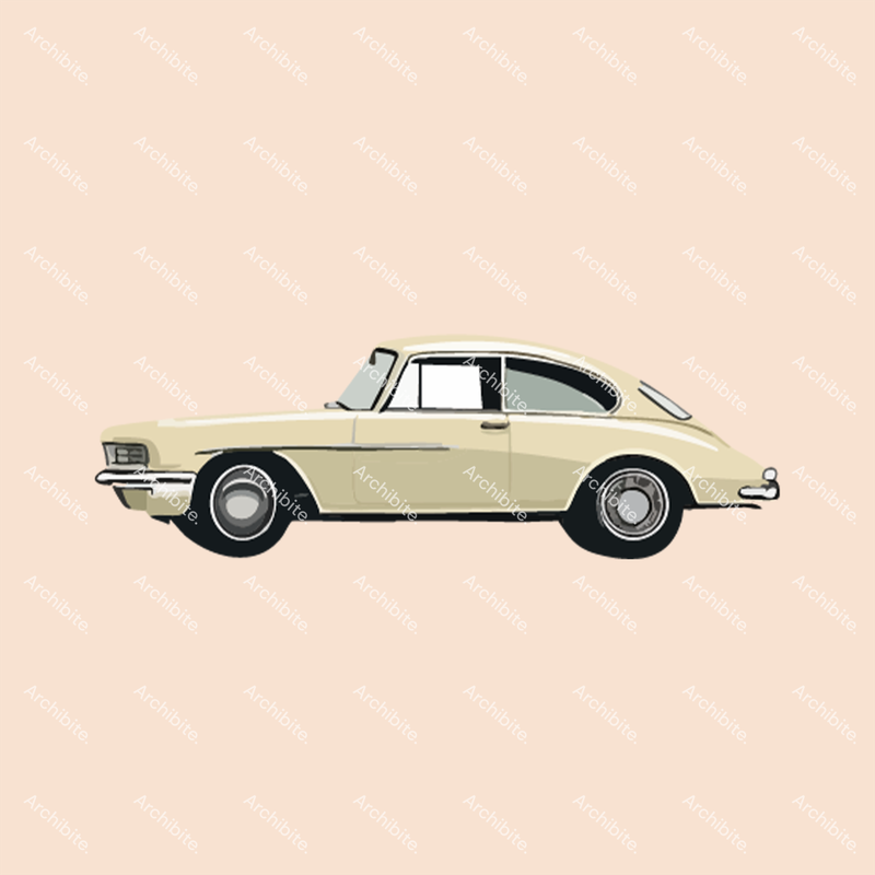 Vector Elevation Classic Cars