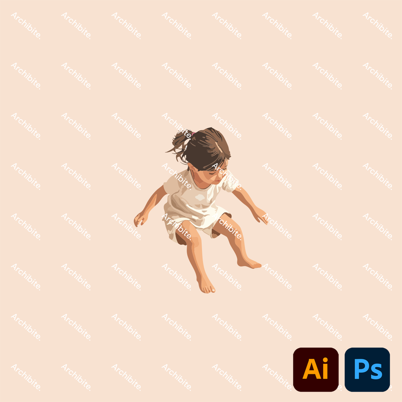Vector Isometric Kids