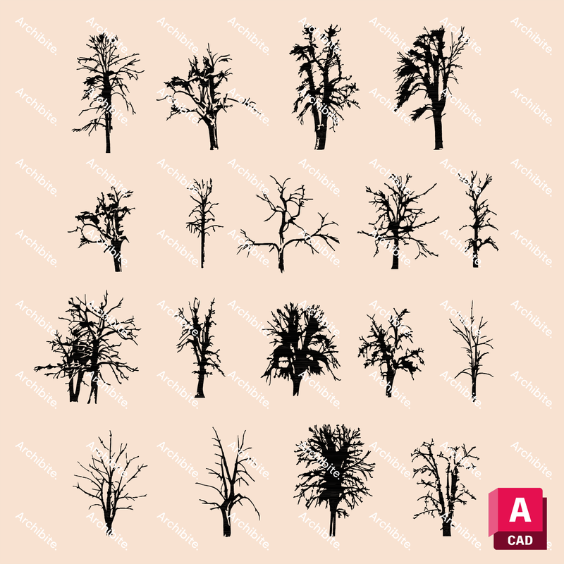 DWG Trees Megapack
