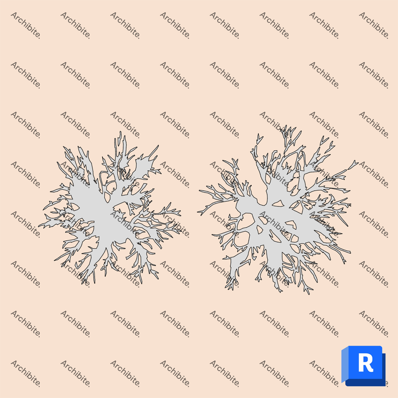 Detail Item Winter Trees Plan