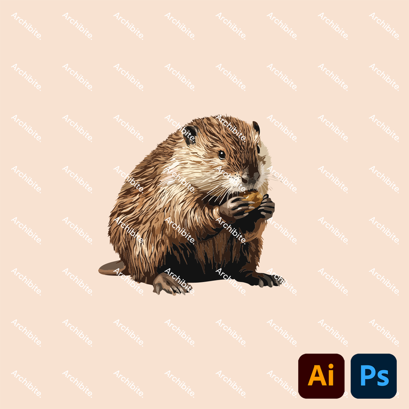 Vector Elevation Common Mammals