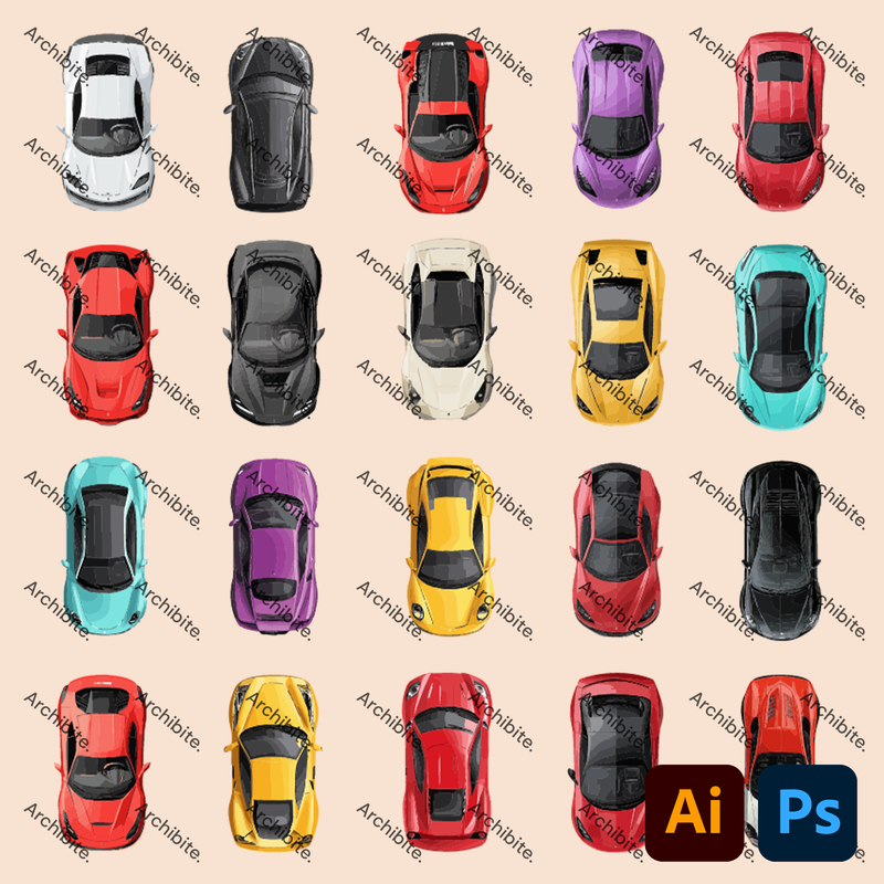 Vector Plan Sports Cars