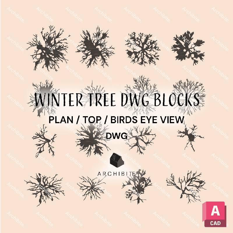 DWG Winter Trees Plan