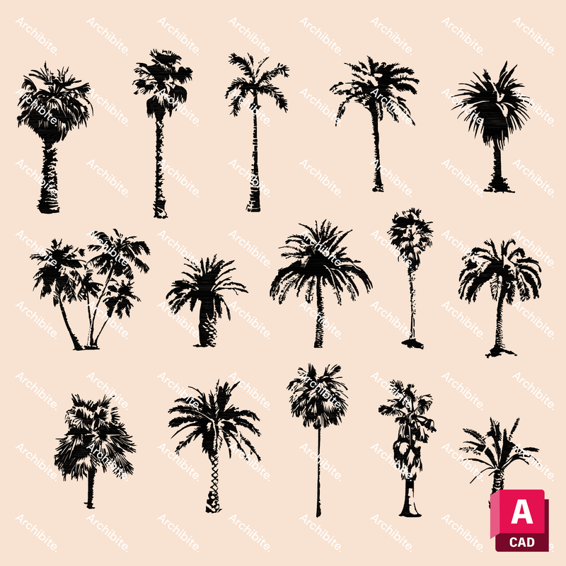 DWG Trees Megapack