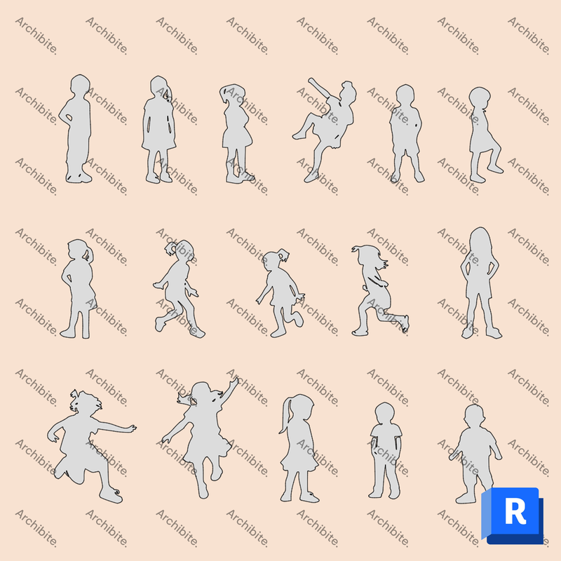 Revit Detail Item People Megapack