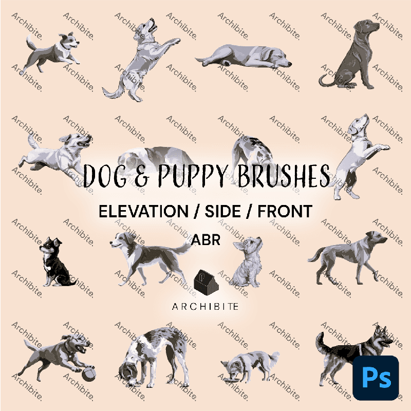 PS Brushes Elevation Dogs