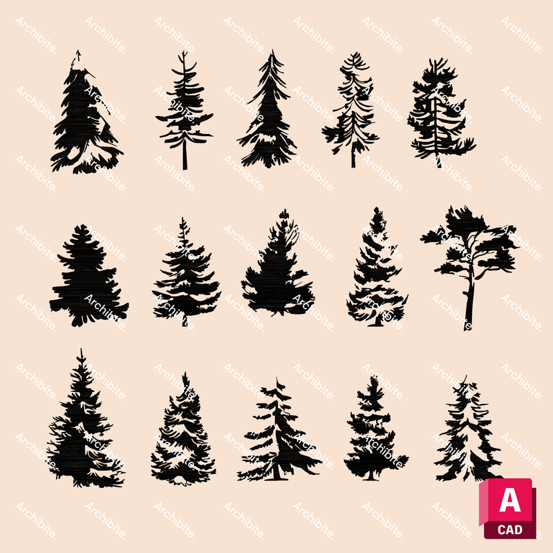 DWG Trees Megapack