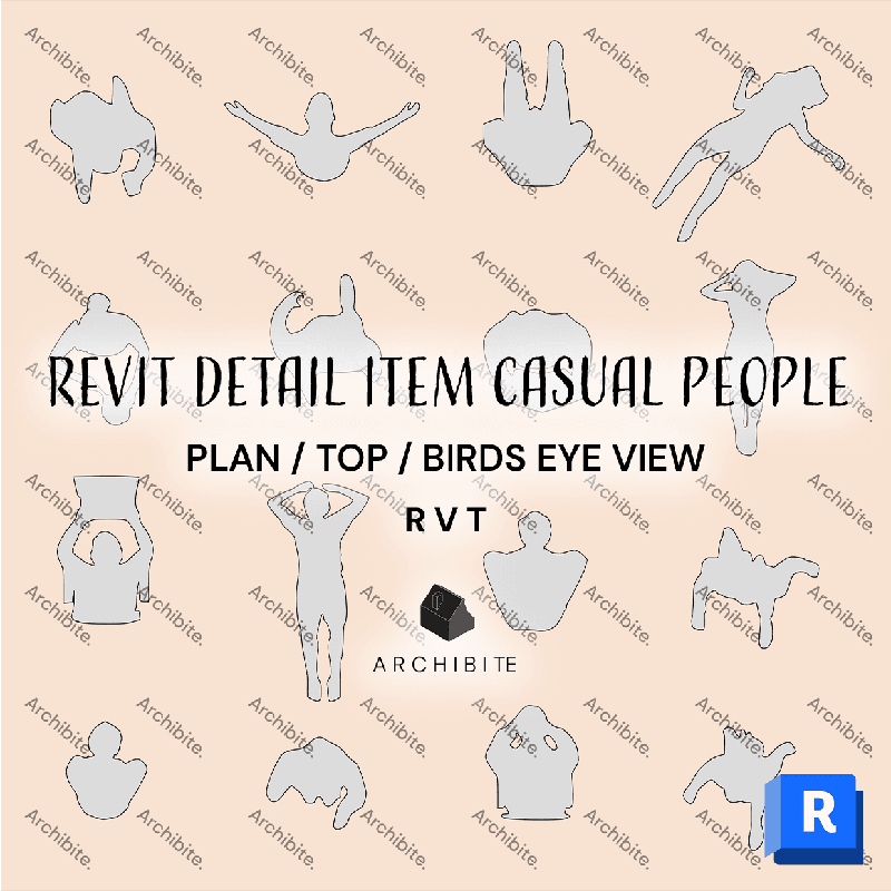 Detail Item Top View People