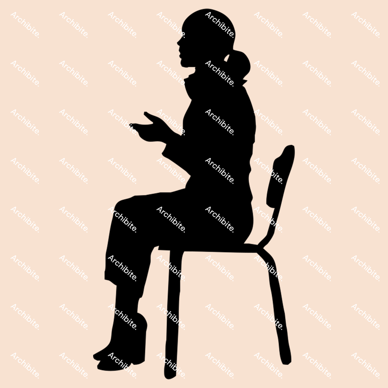 Vector Silhouette Business People
