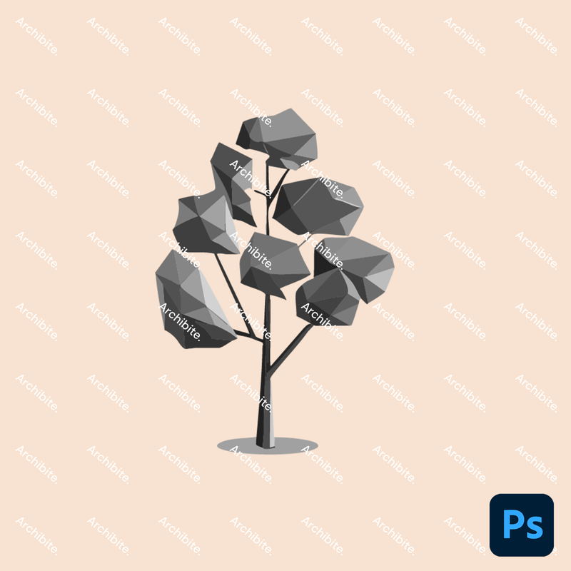 Photoshop Brushes Polygon Trees Elevation