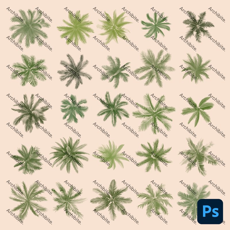 Photoshop Brush Trees Megapack