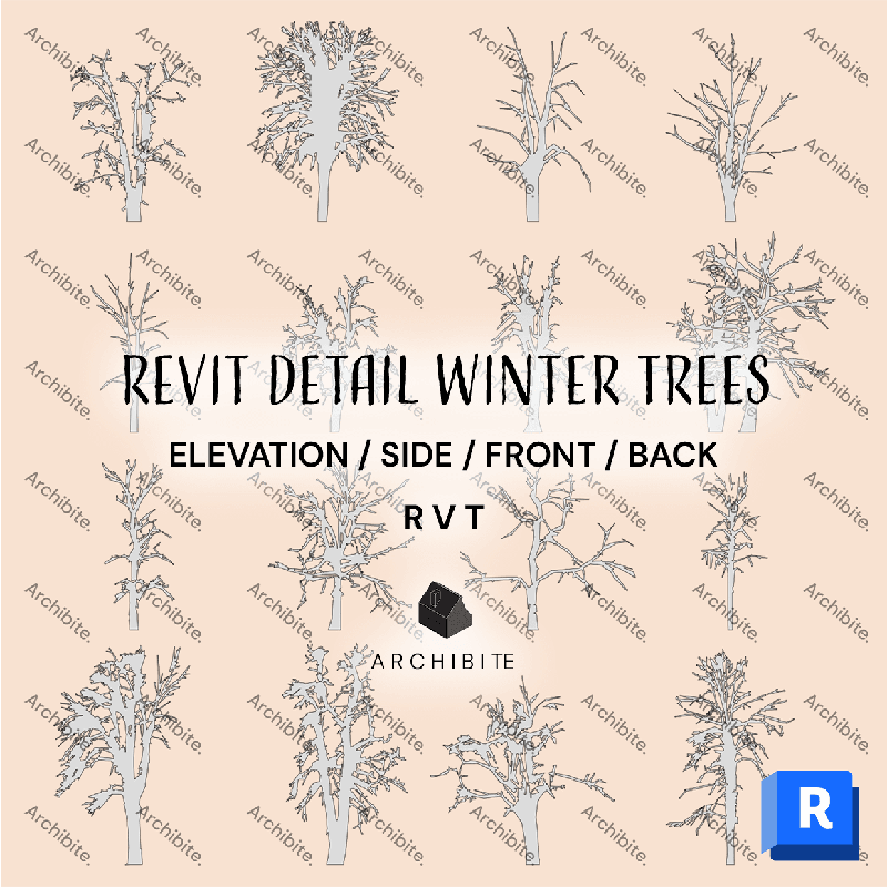 Detail Item Winter Trees Elevation