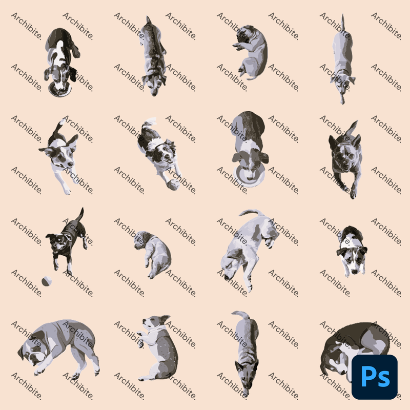 PS Brushes Plan Dogs