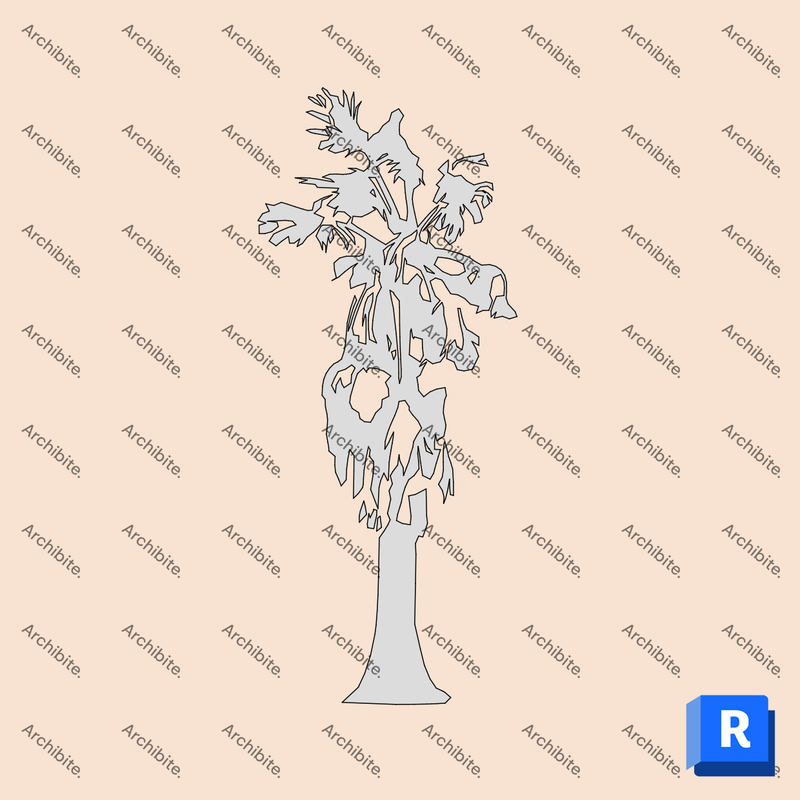Detail Item Palm Trees Elevation