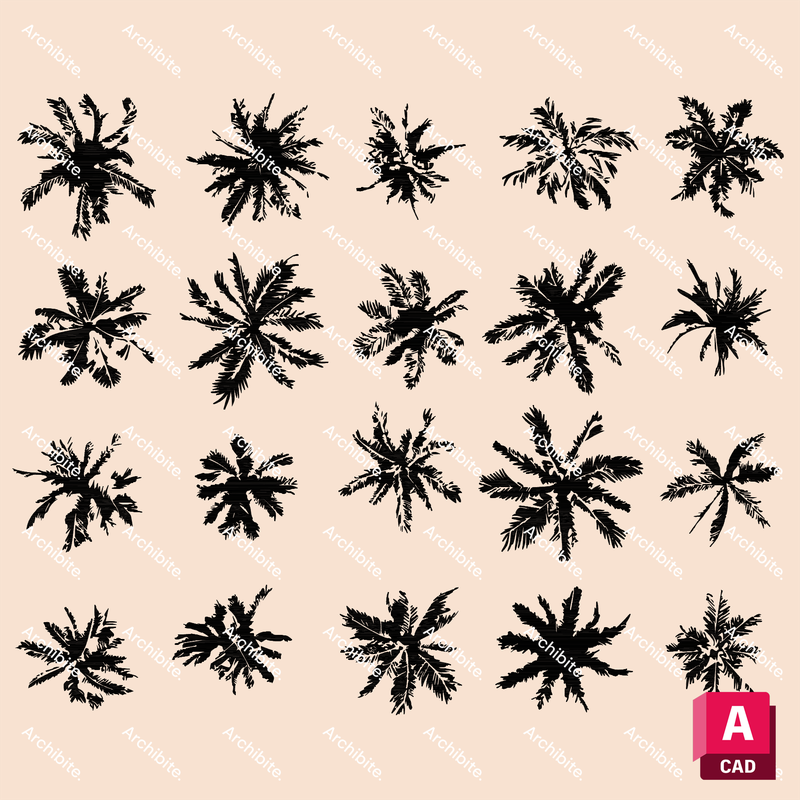 DWG Trees Megapack