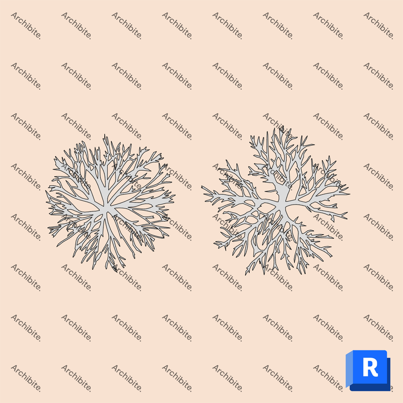 Detail Item Winter Trees Plan