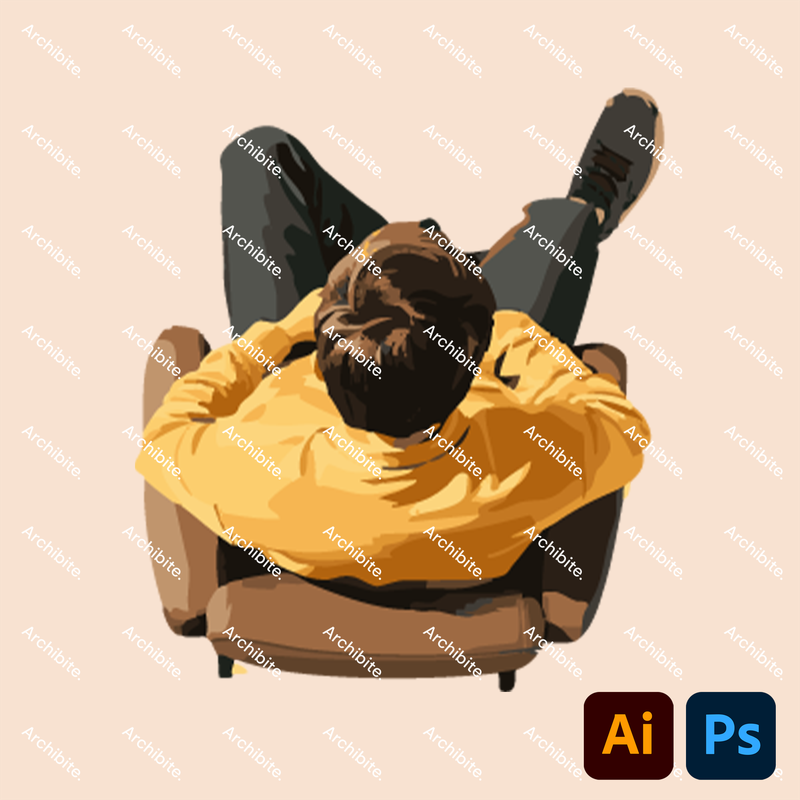 Vector Floor Plan People