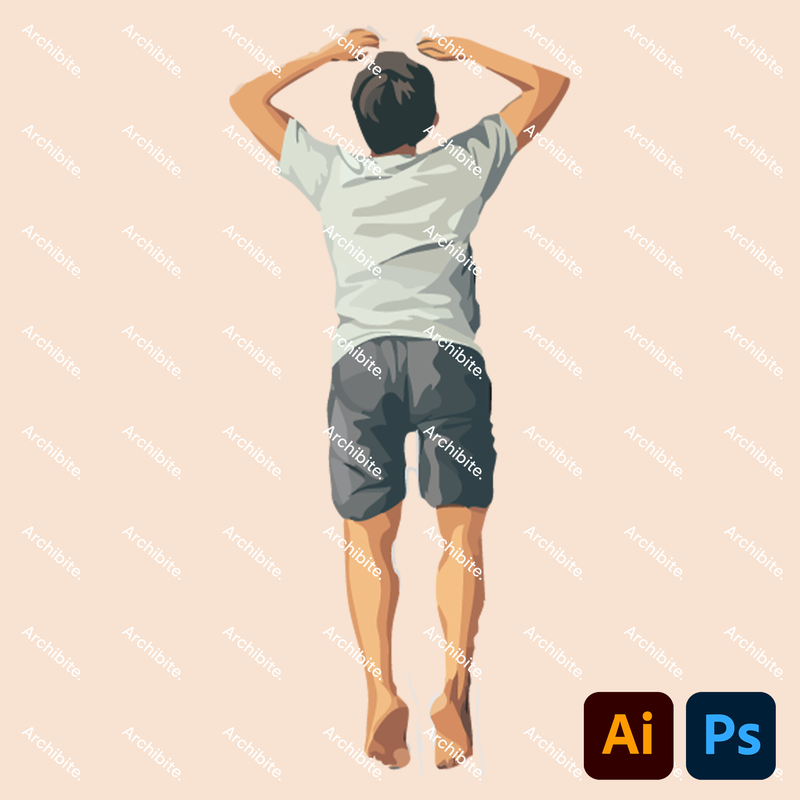 Vector Floor Plan People