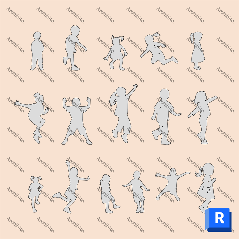 Revit Detail Item People Megapack