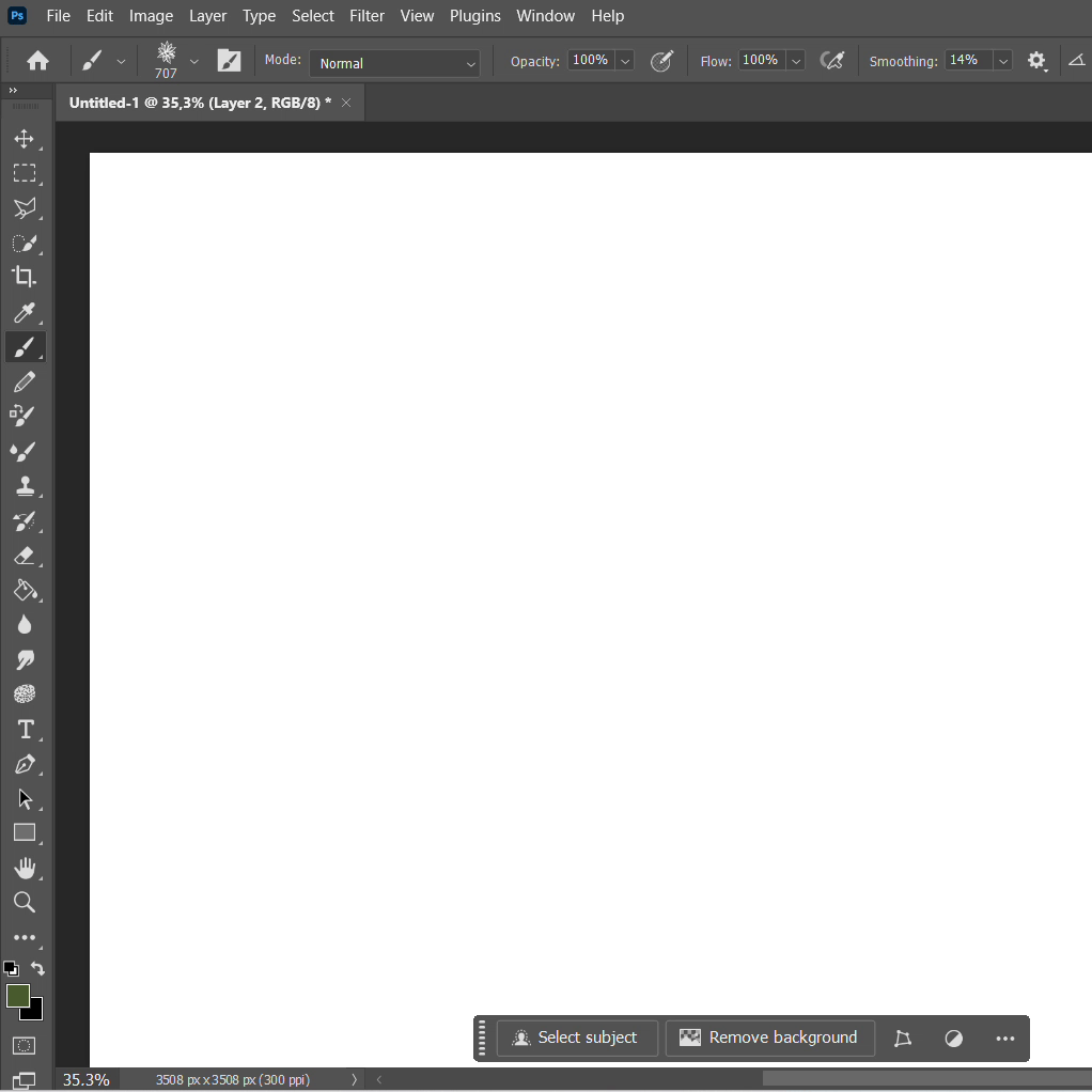 Photoshop Brushes House Plants Plan