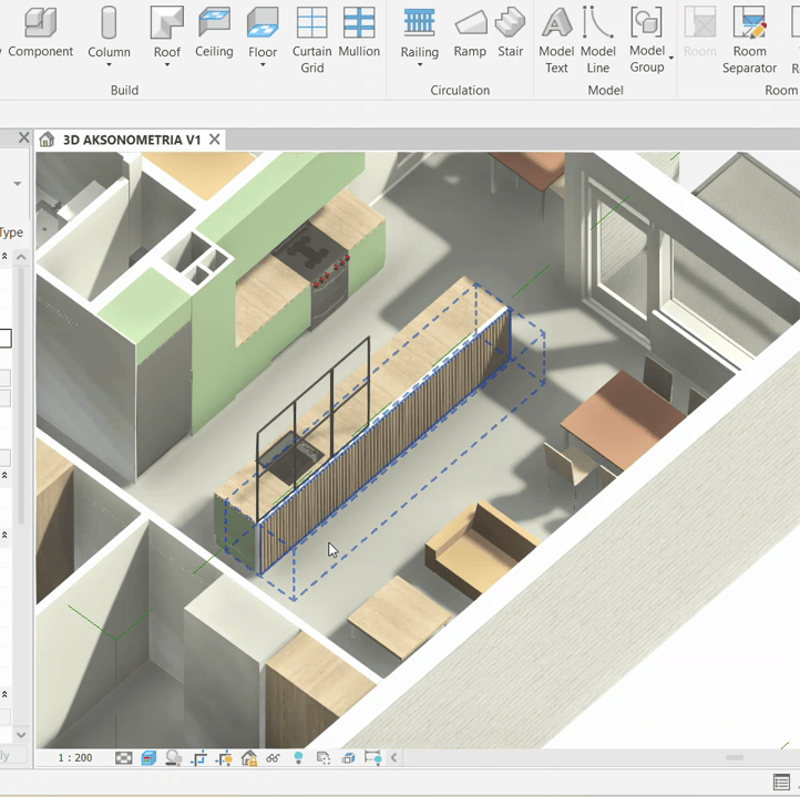 Revit Entourage Kids Textured