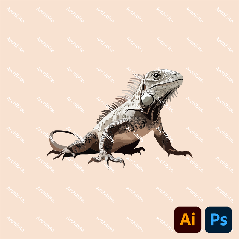 Vector Elevation Reptiles