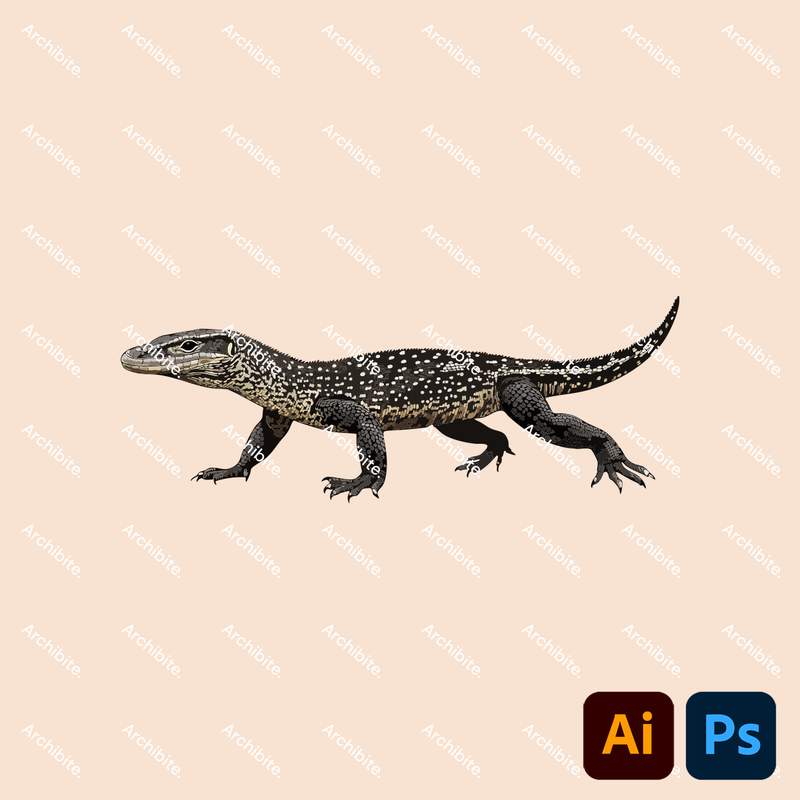 Vector Elevation Reptiles